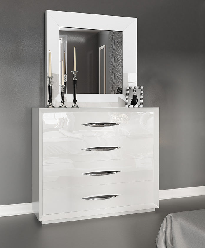 Carmen White Chest from ESF Furniture - Luna Furniture