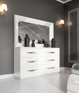 Carmen White Chest from ESF Furniture - Luna Furniture