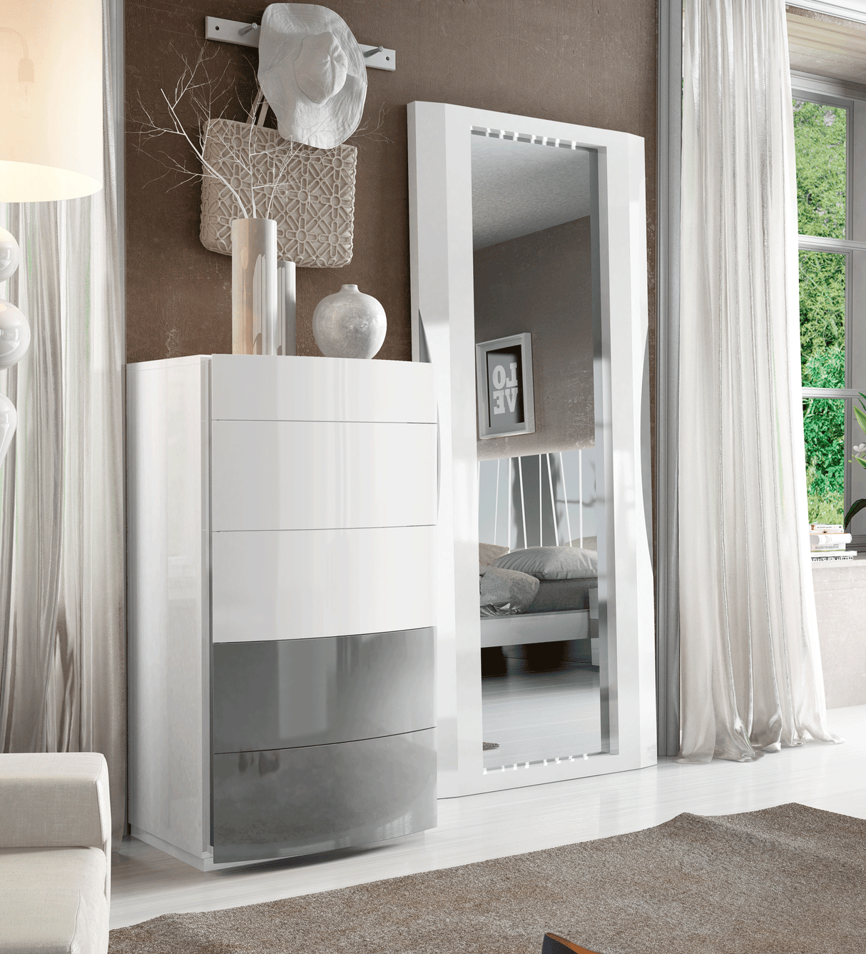 Ronda Dali Queen Bed from ESF Furniture - Luna Furniture