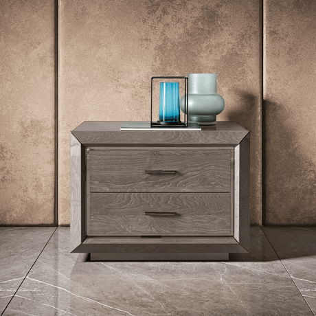 Elite Silver Birch Nightstand from ESF Furniture - Luna Furniture