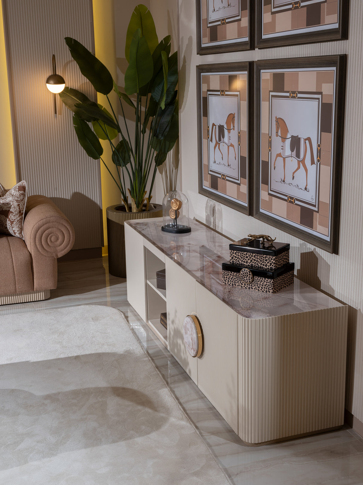 Belegrande TV Stand from Luna Luxury - Luna Furniture