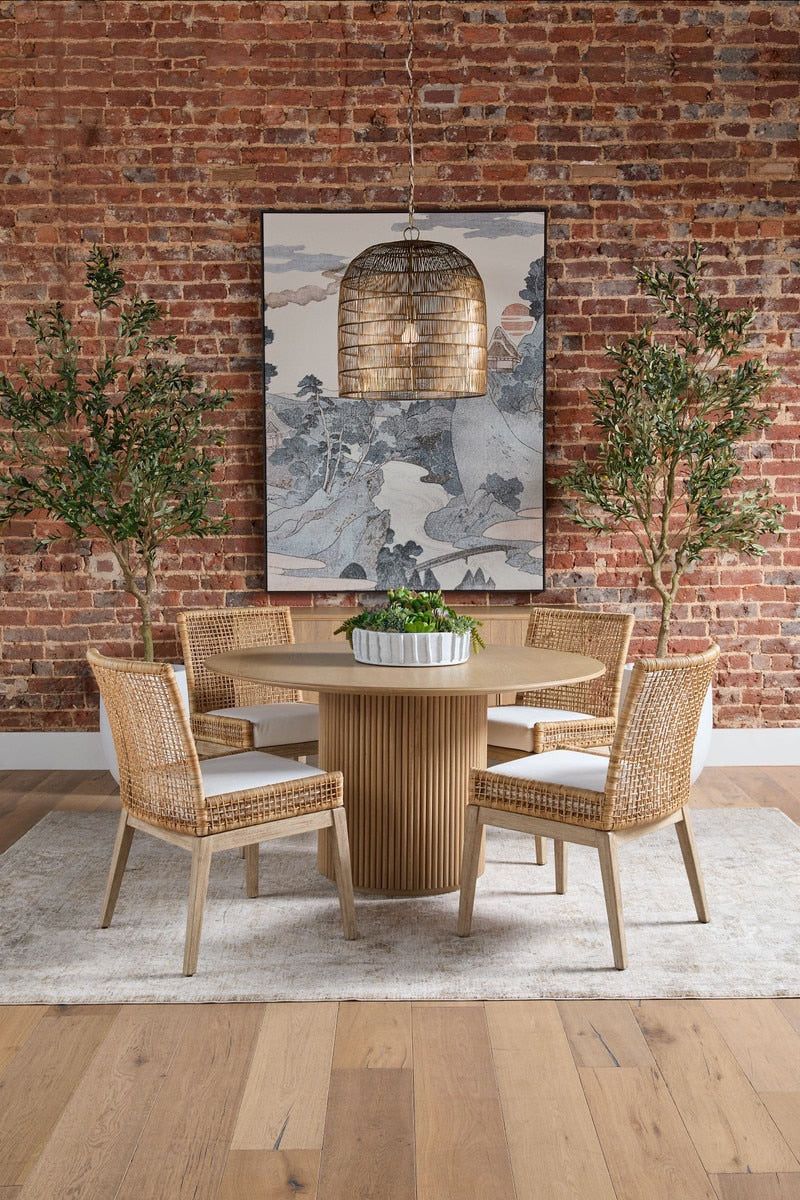 Belfast 54" Round Dining Table from Essentials For Living - Luna Furniture