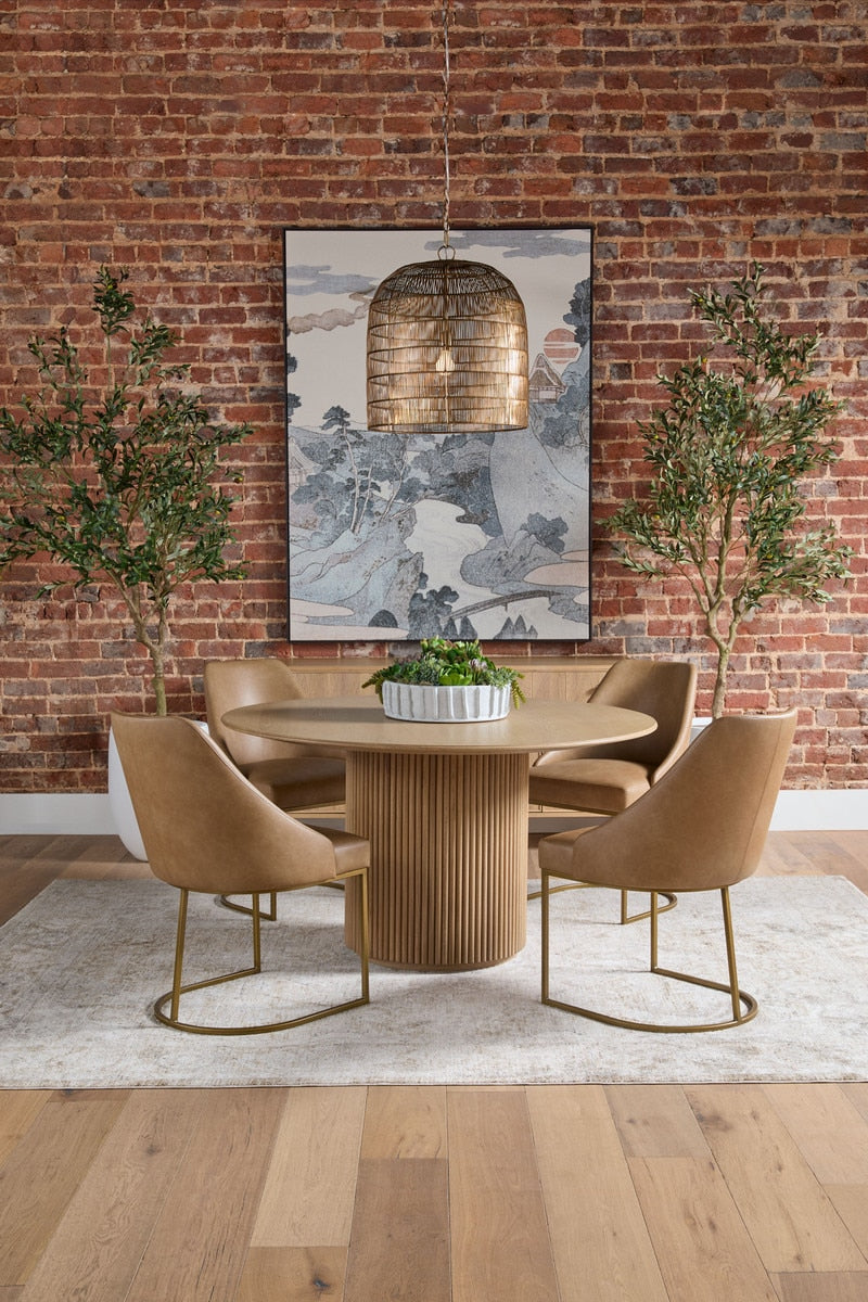 Belfast 54" Round Dining Table from Essentials For Living - Luna Furniture