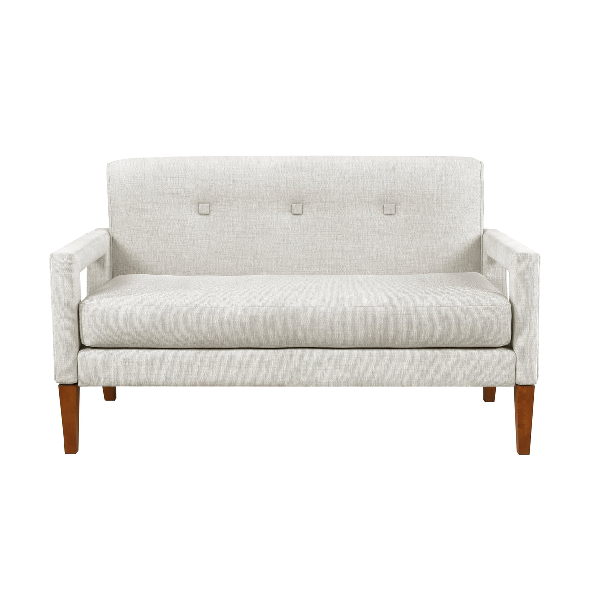 Belfort Beige Loveseat from Homelegance - Luna Furniture