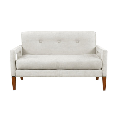 Belfort Beige Loveseat from Homelegance - Luna Furniture