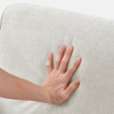 Belfort Beige Loveseat from Homelegance - Luna Furniture