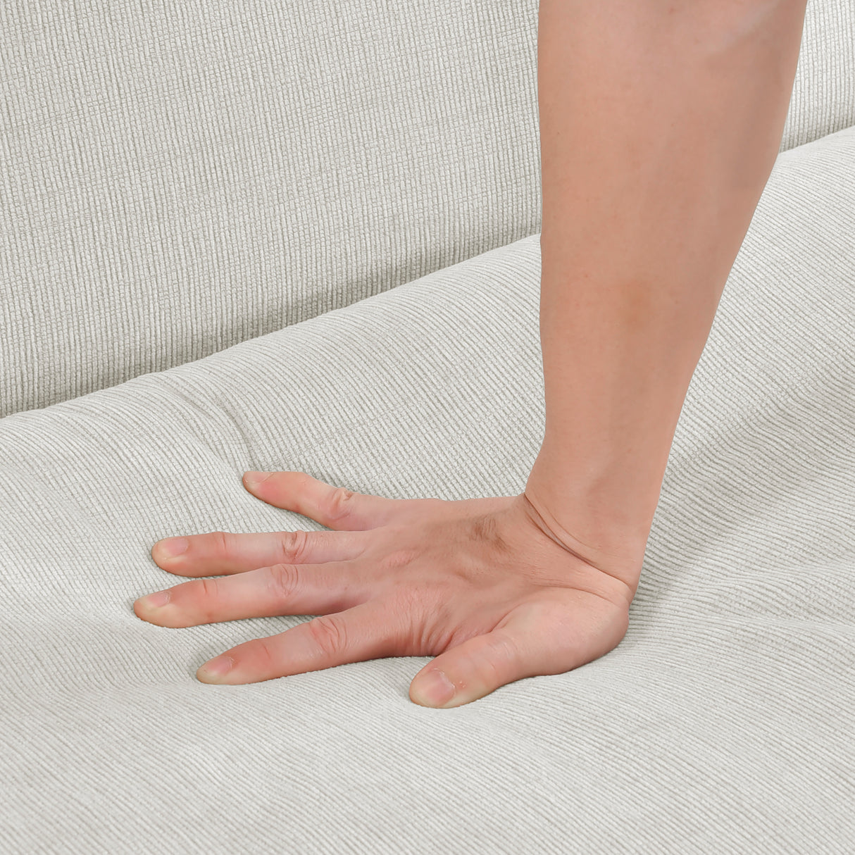 Belfort Beige Loveseat from Homelegance - Luna Furniture