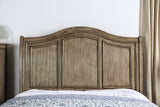 Belgrade Rustic Natural Tone King Storage Platform Bed from Furniture of America - Luna Furniture