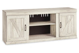 Bellaby Whitewash 4-Piece Entertainment Center from Ashley - Luna Furniture