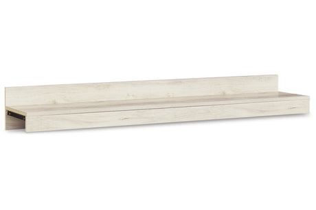 Bellaby Whitewash 4-Piece Entertainment Center with Electric Fireplace from Ashley - Luna Furniture