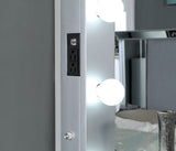 Belladonna Silver Mirror (Mirror Only) from Furniture of America - Luna Furniture