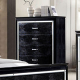 Bellanova Black Chest from Furniture of America - Luna Furniture