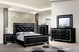 Bellanova Black Night Stand from Furniture of America - Luna Furniture