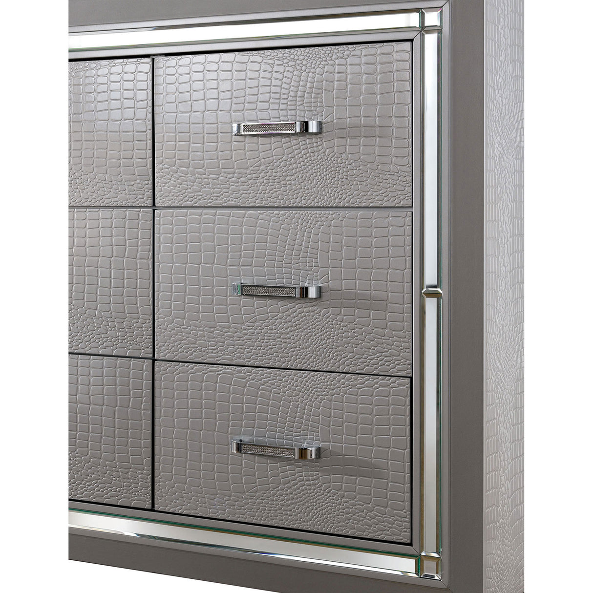 Bellanova Silver Dresser from Furniture of America - Luna Furniture