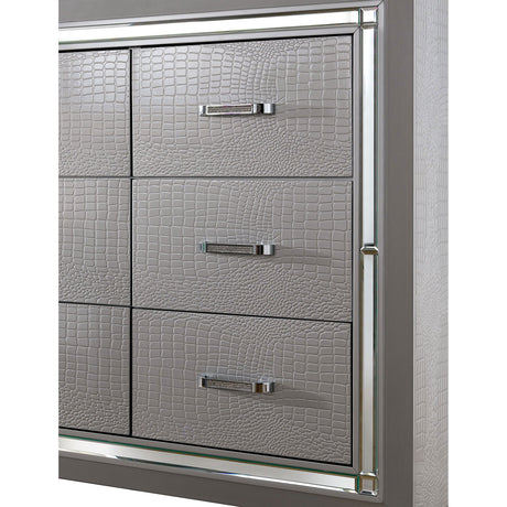 Bellanova Silver Dresser from Furniture of America - Luna Furniture