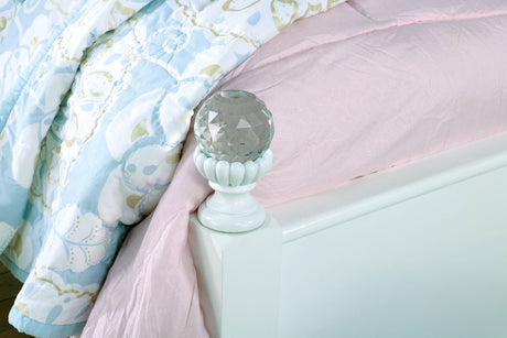 Belva White Full Bed from Furniture of America - Luna Furniture