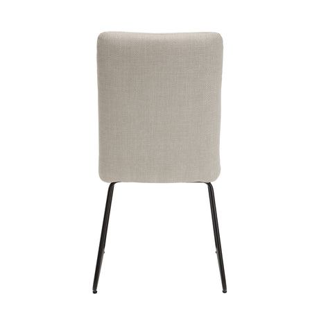 Benito Beige/Black Dining Side Chair, Set of 2 from Homelegance - Luna Furniture