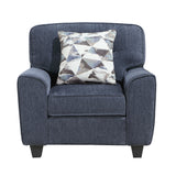Bennett Blue Chair from Homelegance - Luna Furniture