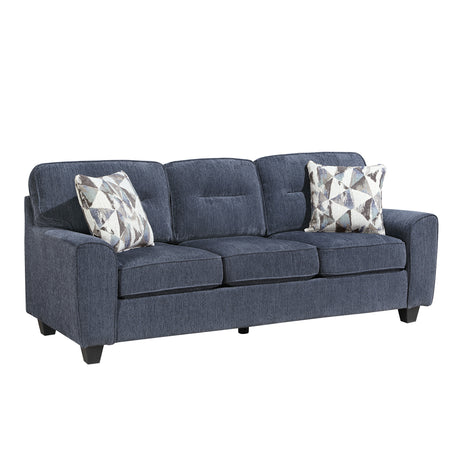 Bennett Blue Sofa and Loveseat from Homelegance - Luna Furniture