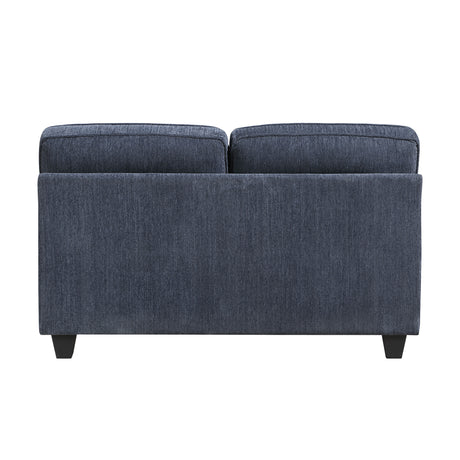 Bennett Blue Sofa and Loveseat from Homelegance - Luna Furniture