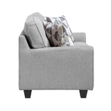 Bennett Gray Loveseat from Homelegance - Luna Furniture