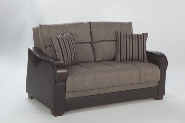Bennett Redeyef Brown Loveseat