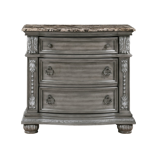 Bennington Gray Nightstand