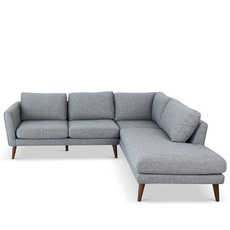Batres Grey RAF Chaise Sectional from Ashcroft Furniture - Luna Furniture