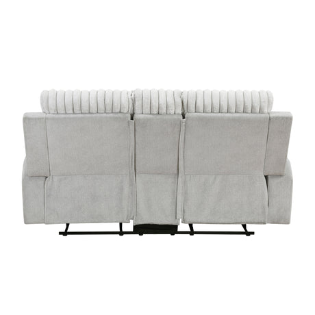 9728LGY*2 2pc Set: Sofa, Love from Homelegance - Luna Furniture