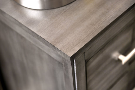 Berenice Gray Night Stand from Furniture of America - Luna Furniture