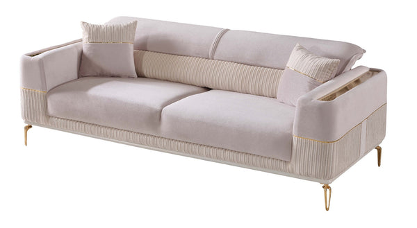 Berlin Convertible Sofa in Beige