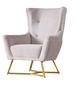 Berlin 3-pieces (Sofa & Loveseat & Chair)Livingroom Set in Beige from Furnia - Luna Furniture