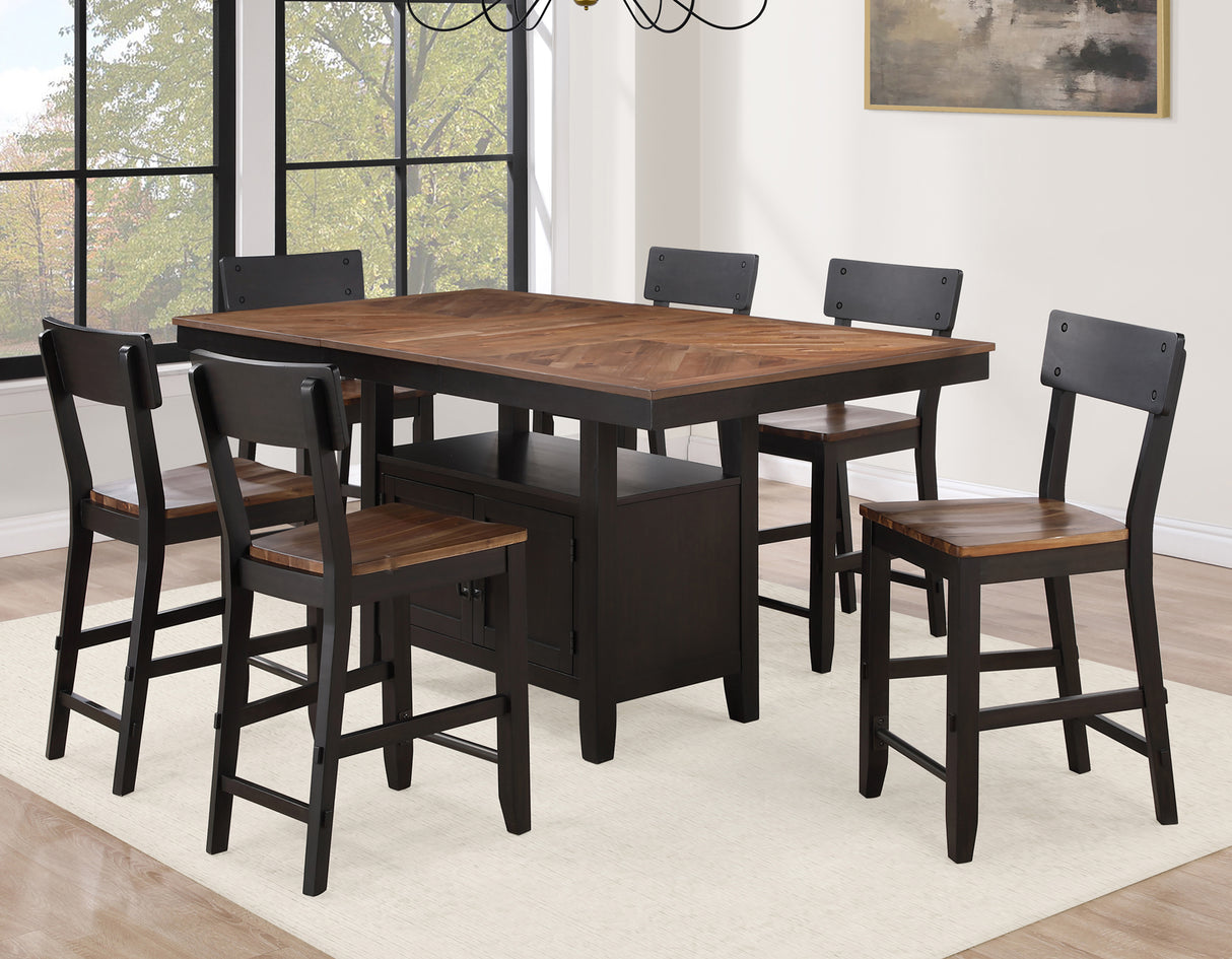 Bermuda 6-Piece Counter Dining Set from Steve Silver - Luna Furniture