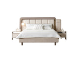 Bern Bedroom (Queen Frame With Headboard & Dresser With Mirror & 2 Nightstand) from Furnia - Luna Furniture