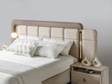 Bern King Bed Frame With Headboard from Furnia - Luna Furniture