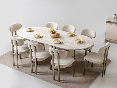 Bern Dining Table, Table 78" from Furnia - Luna Furniture