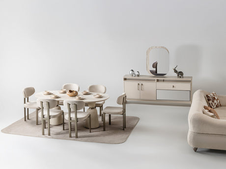 Bern Dining Table, Table 78" from Furnia - Luna Furniture