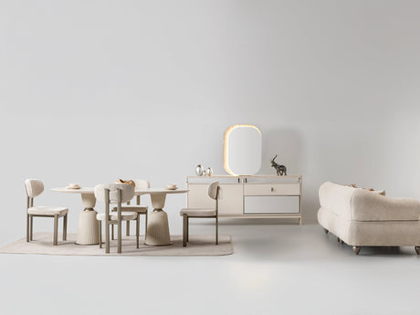 Bern Dining Table, Table 110" from Furnia - Luna Furniture