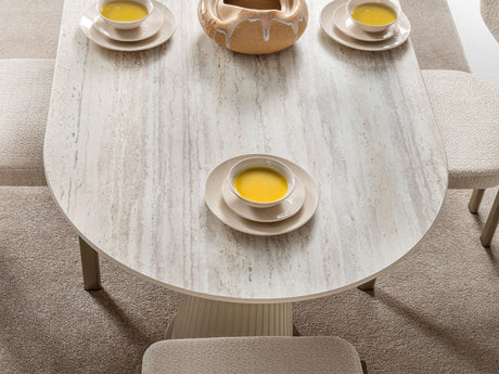 Bern Dining Table, Table 78" from Furnia - Luna Furniture