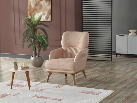 Beta 3-pieces (Sofa & Loveseat & Chair) Livingroom Set in Beige from Furnia - Luna Furniture