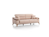 Beta Convertible Sofa in Beige from Furnia - Luna Furniture