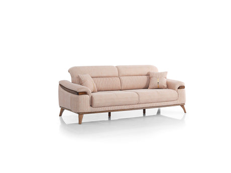 Beta Convertible Sofa in Beige from Furnia - Luna Furniture