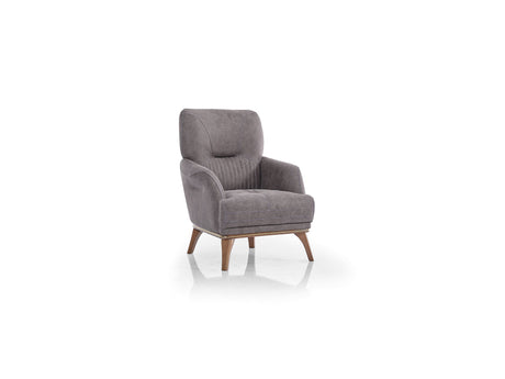 Beta 3-pieces (Sofa & Loveseat & Chair) Livingroom Set in Fume from Furnia - Luna Furniture