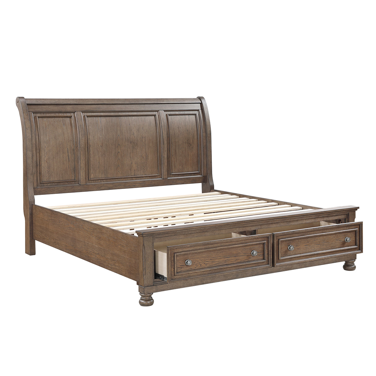 Bethel Antique Brown Storage Platform Bedroom Set from Homelegance - Luna Furniture