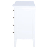Bexhill White 10-Drawer Dresser from Coaster - Luna Furniture