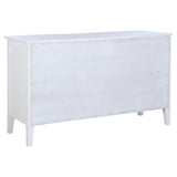 Bexhill White 10-Drawer Dresser from Coaster - Luna Furniture