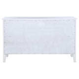 Bexhill White 10-Drawer Dresser from Coaster - Luna Furniture