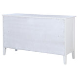 Bexhill White 10-Drawer Dresser from Coaster - Luna Furniture