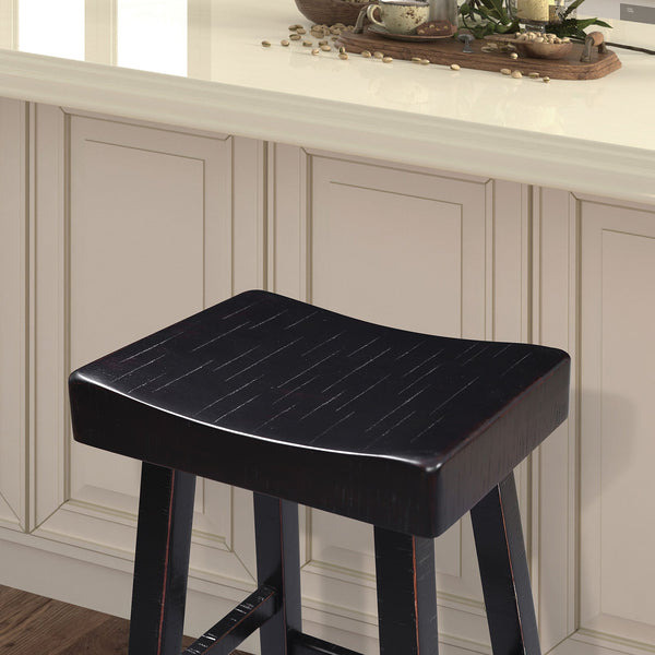 Biasca Black 29" Stool