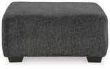 Biddeford 2-Piece Sectional with Ottoman in Shadow from Ashley Furniture - Luna Furniture
